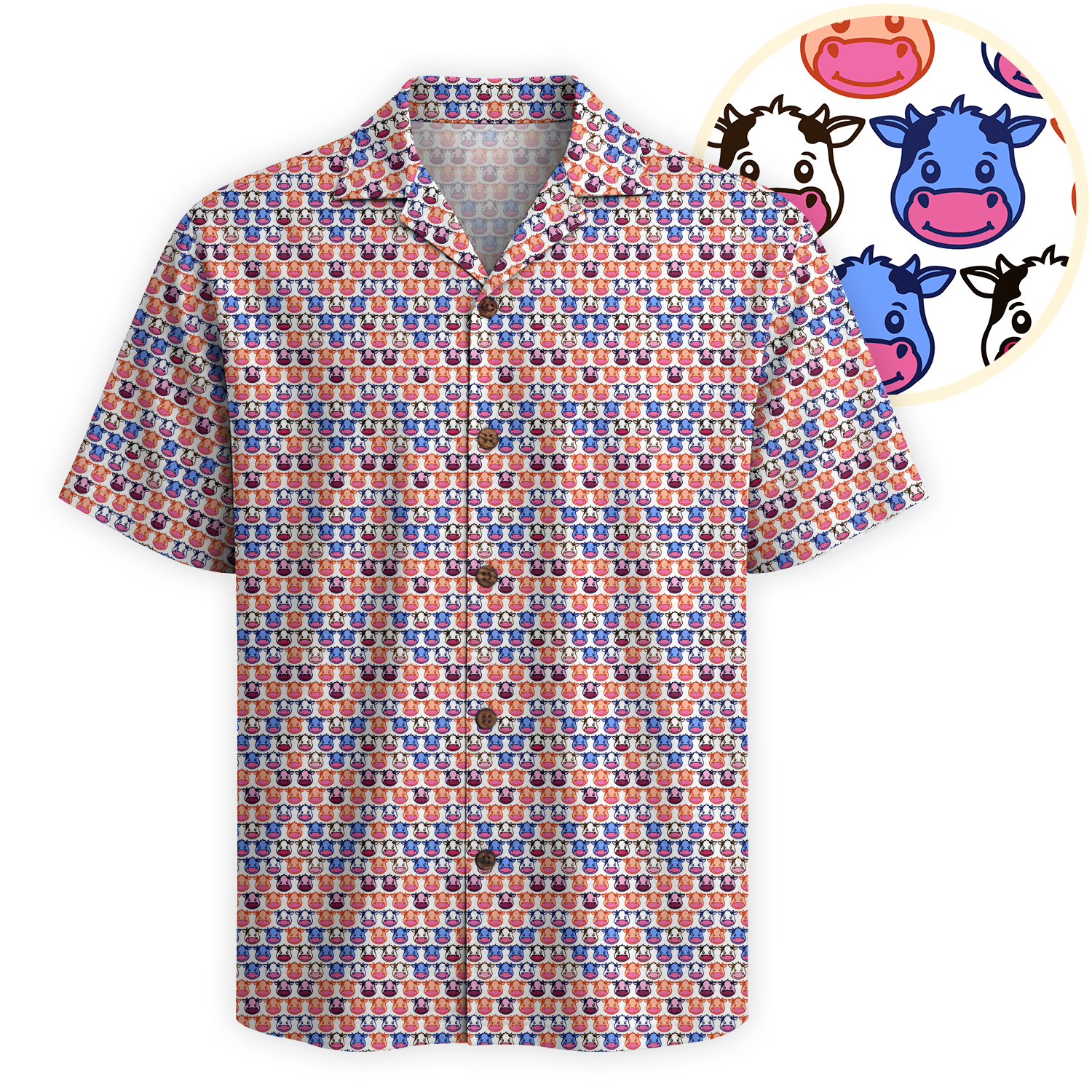 Farmer Hawaiian Shirt for Men