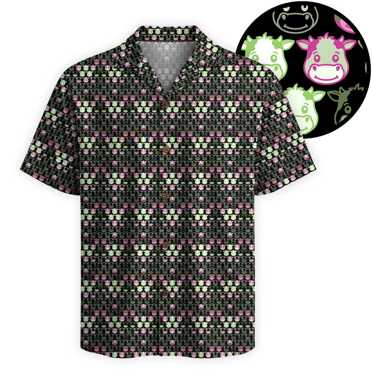 Farmer Hawaiian Shirt for Men