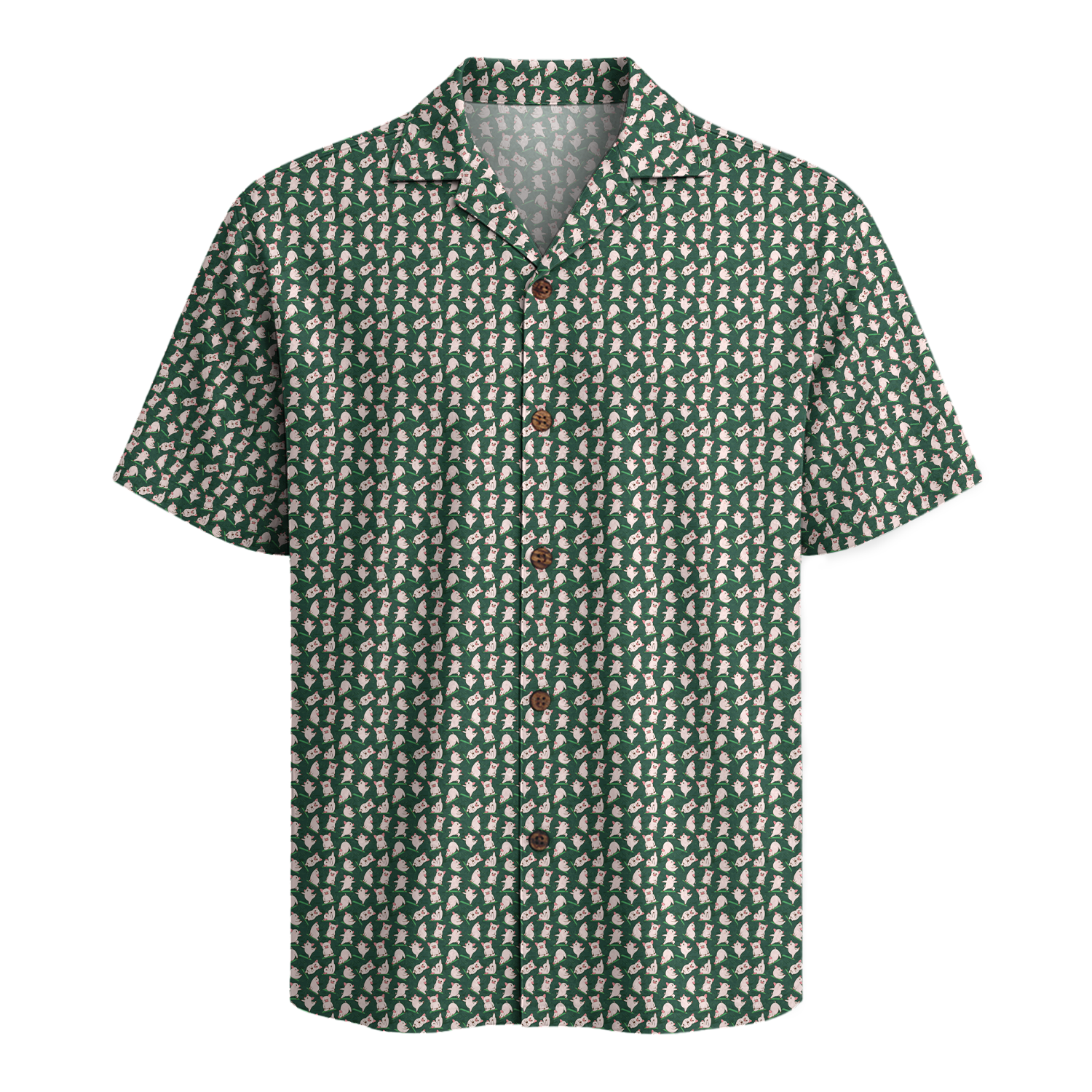 Farmer Hawaiian Shirt for Men