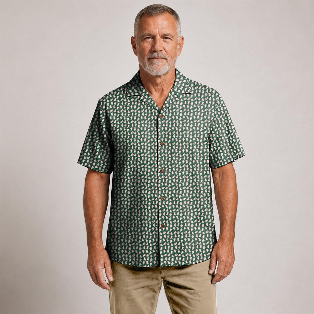 Farmer Hawaiian Shirt for Men