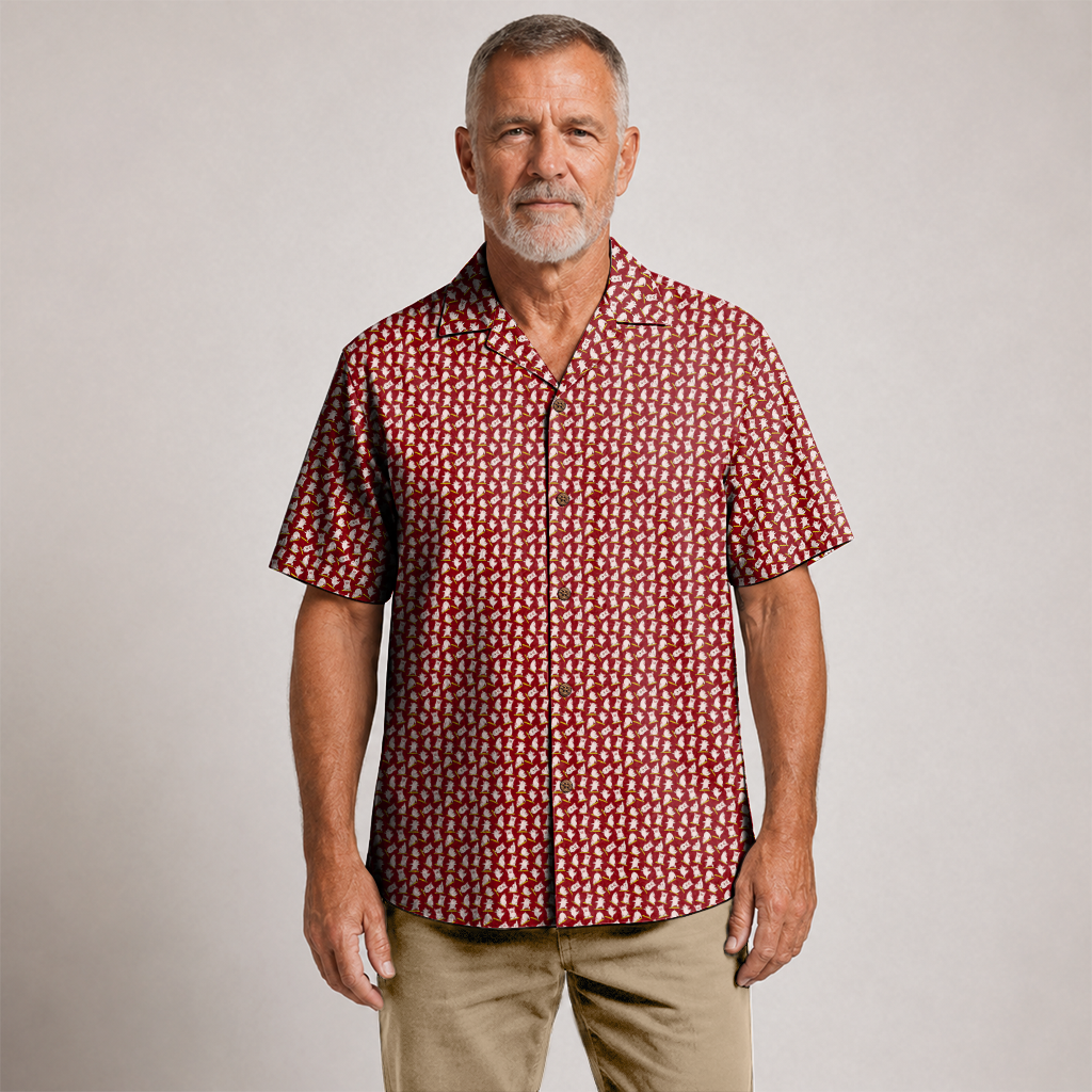 Farmer Hawaiian Shirt for Men
