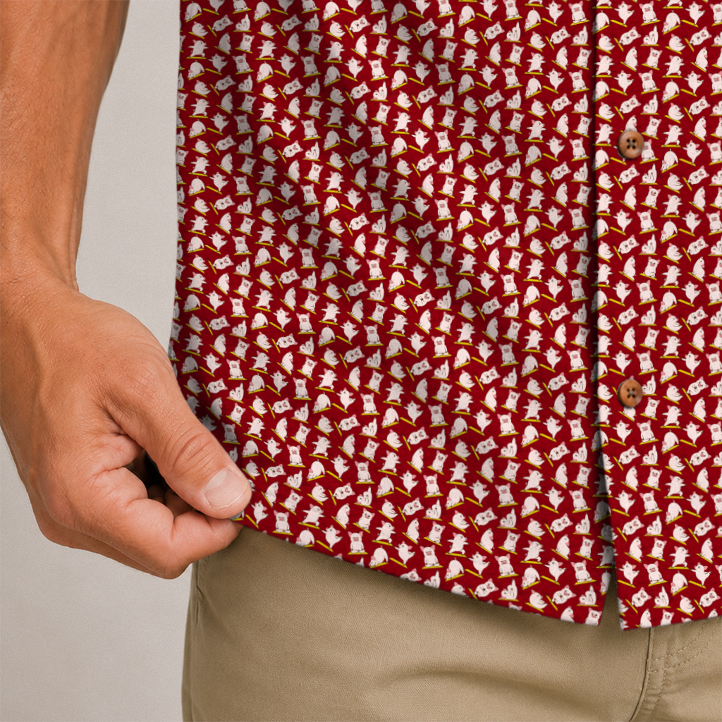 Farmer Hawaiian Shirt for Men