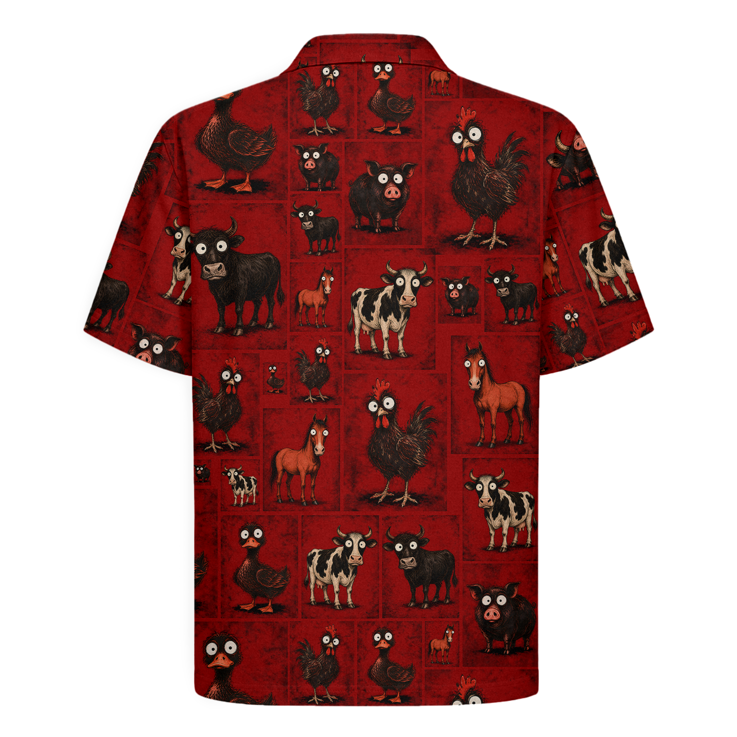 Farmer Hawaiian Shirt for Men