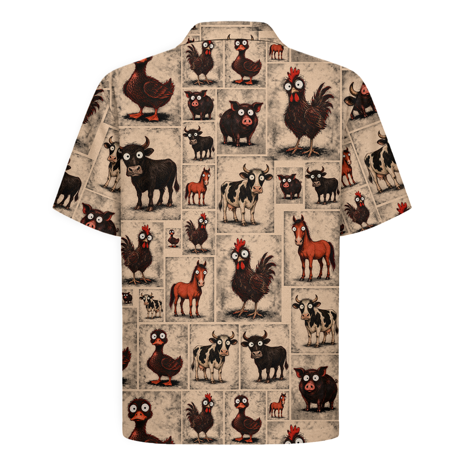 Farmer Hawaiian Shirt for Men