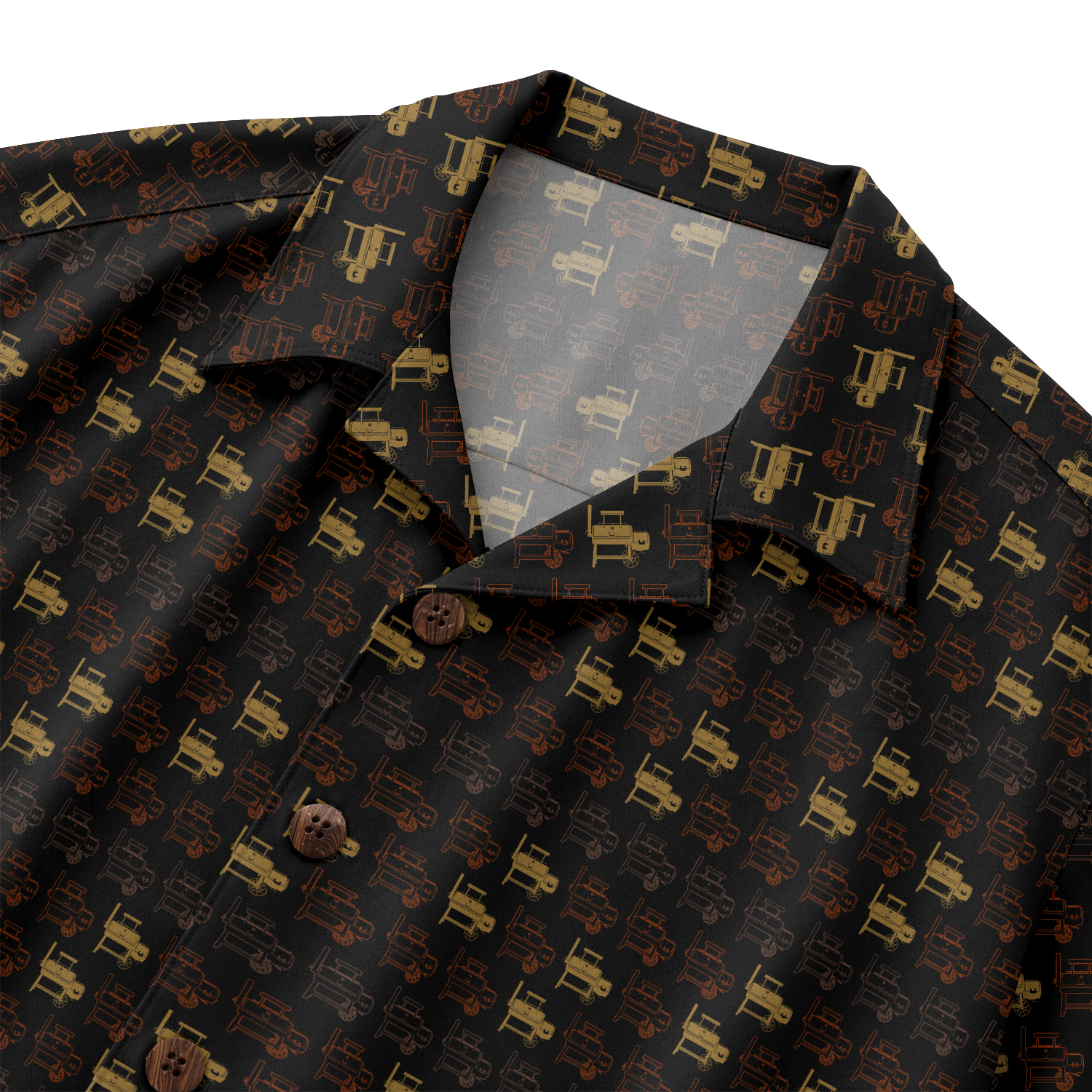 BBQ Hawaiian Shirt for Men