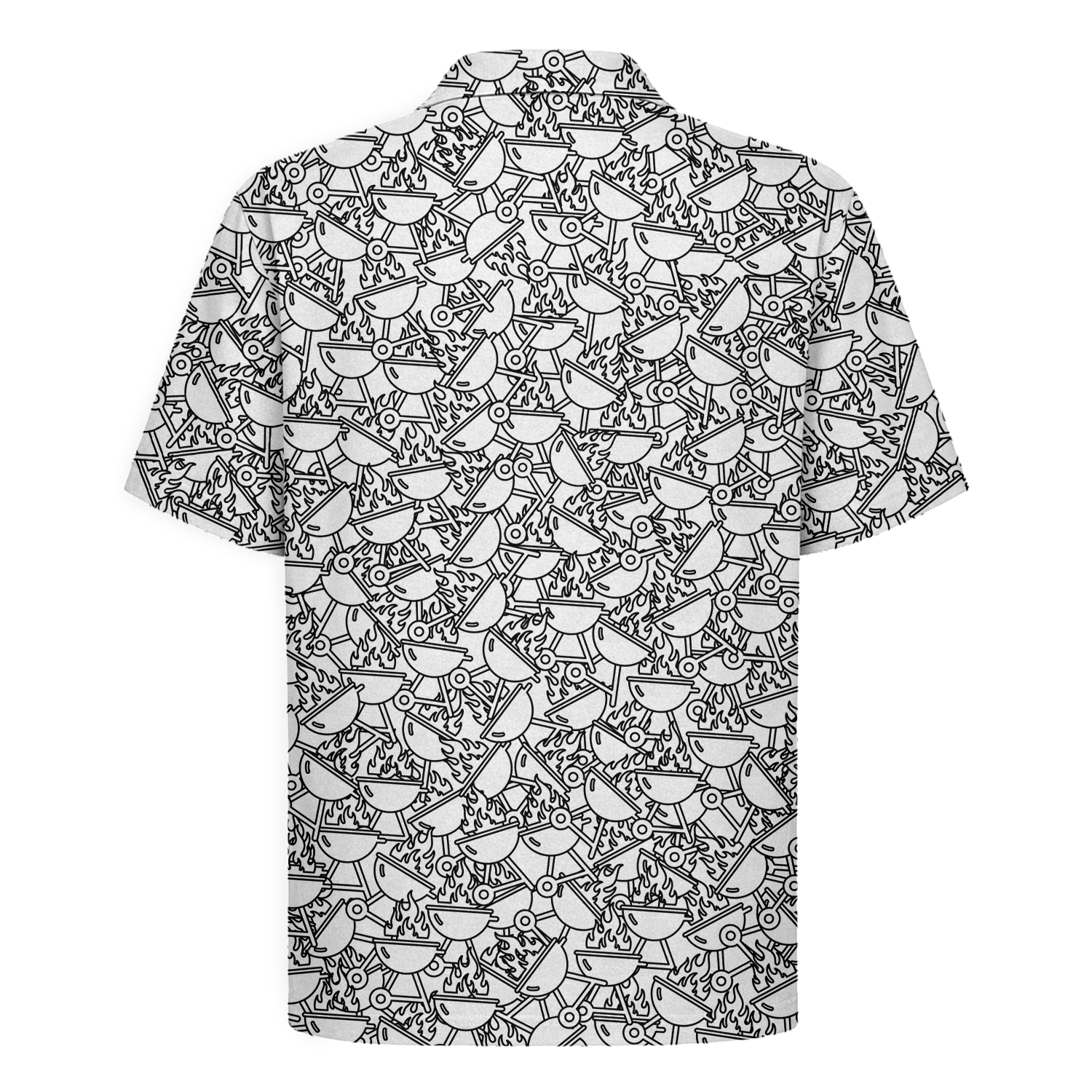 BBQ Hawaiian Shirt for Men