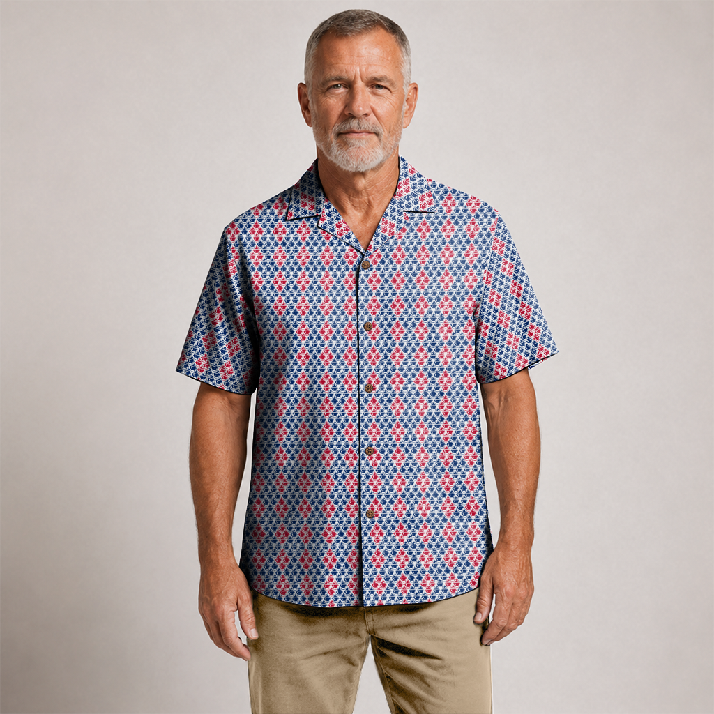 BBQ Hawaiian Shirt for Men