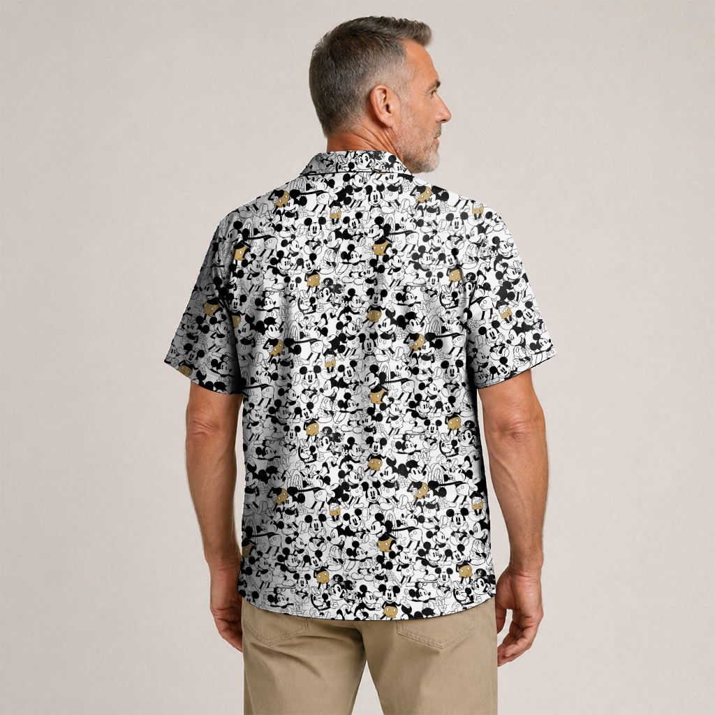 American Heritage Mickey 1928 Hawaiian Shirt for Men