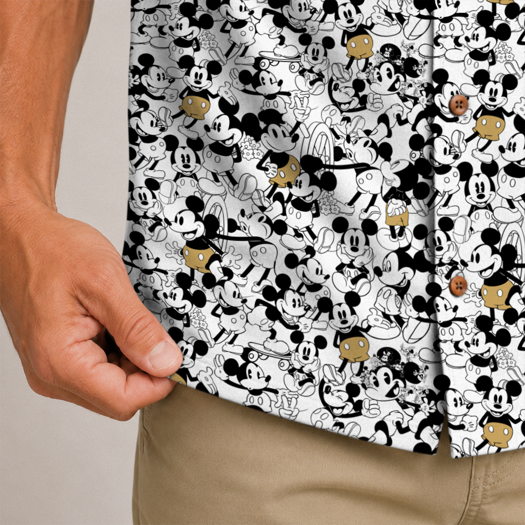 American Heritage Mickey 1928 Hawaiian Shirt for Men