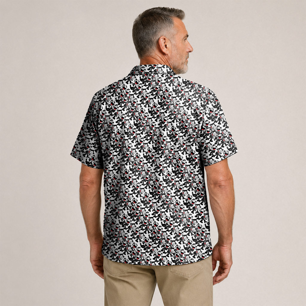 American Heritage Felix The Cat Hawaiian Shirt for Men