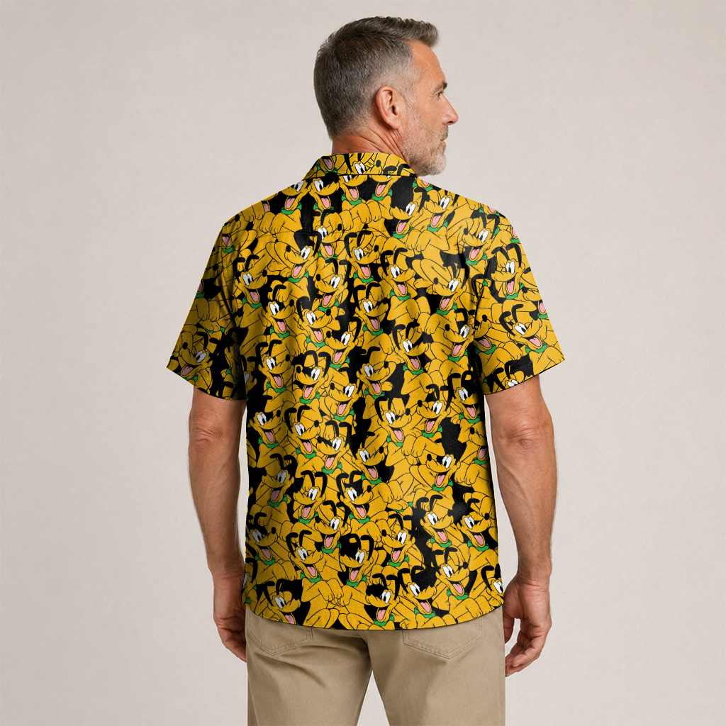 American Heritage Pluto Hawaiian Shirt for Men