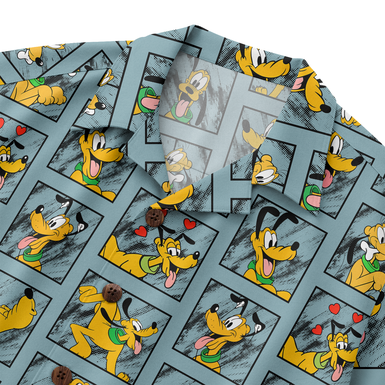 American Heritage Pluto Hawaiian Shirt for Men