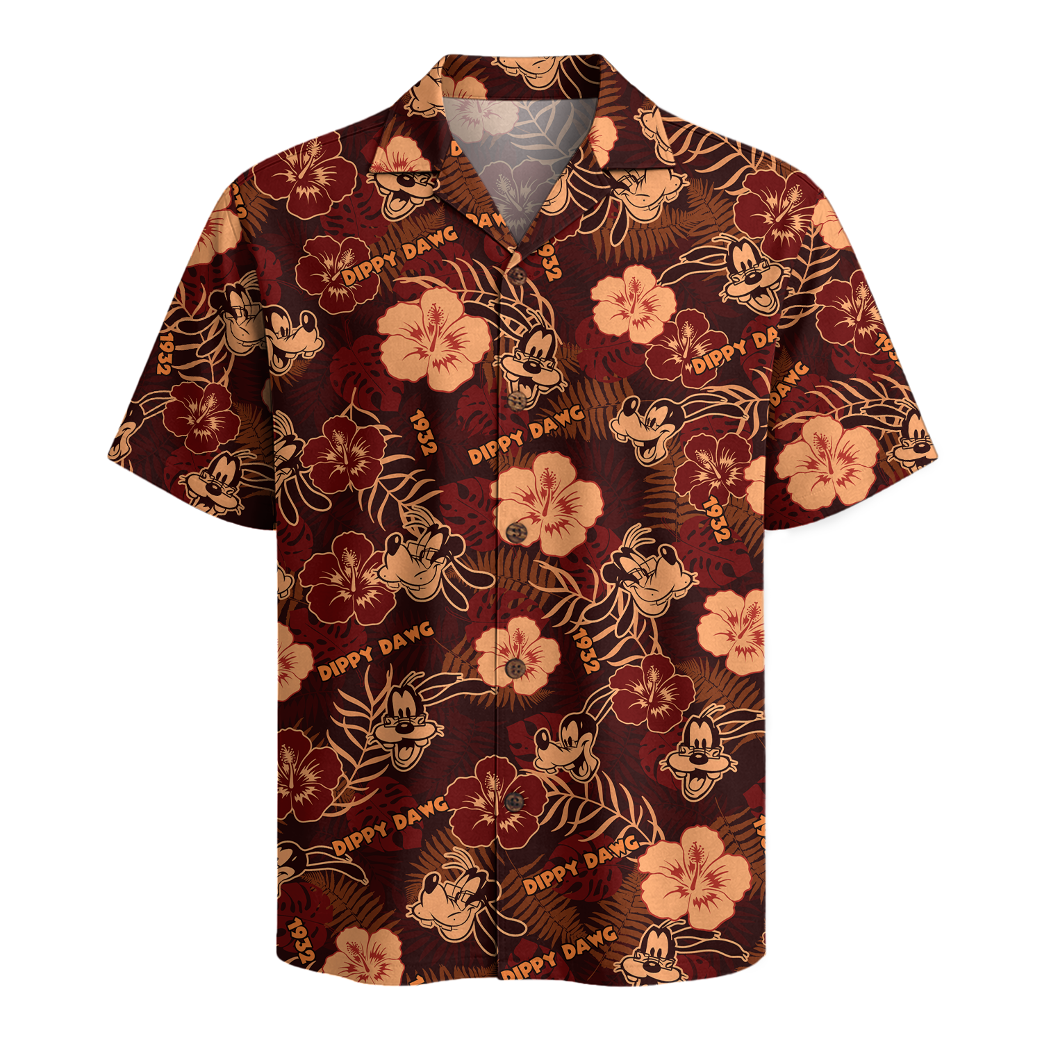 American Heritage Dippy Dawg 1932 Hawaiian Shirt for Men