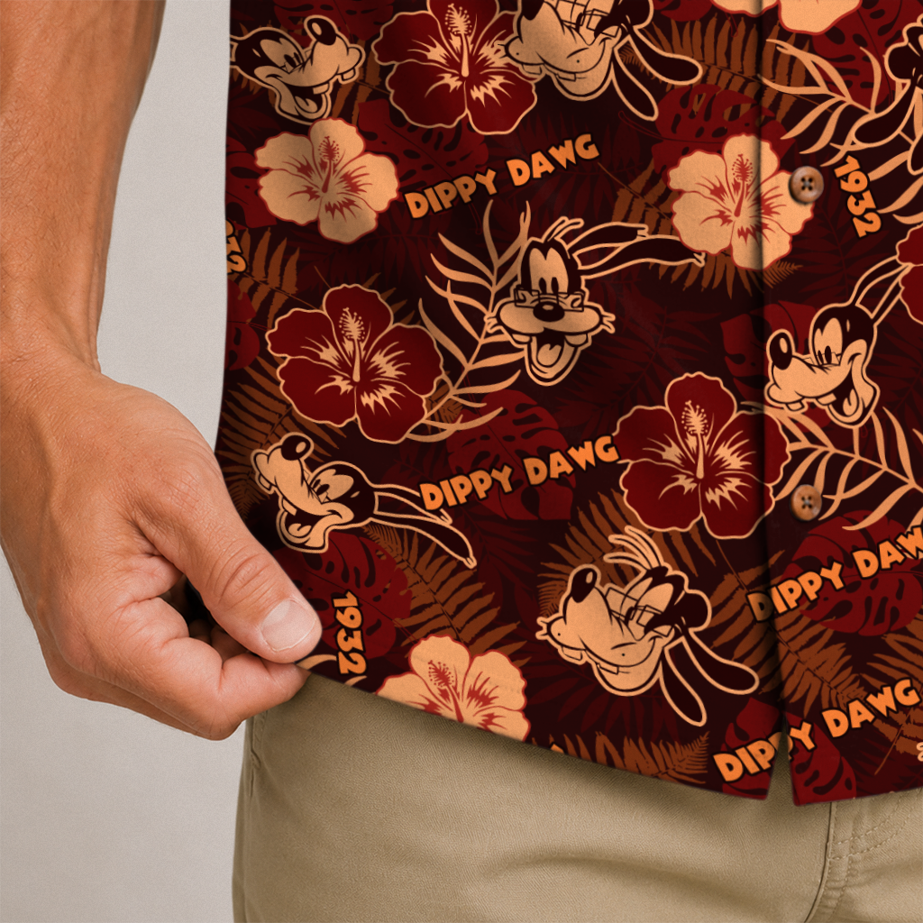 American Heritage Dippy Dawg 1932 Hawaiian Shirt for Men