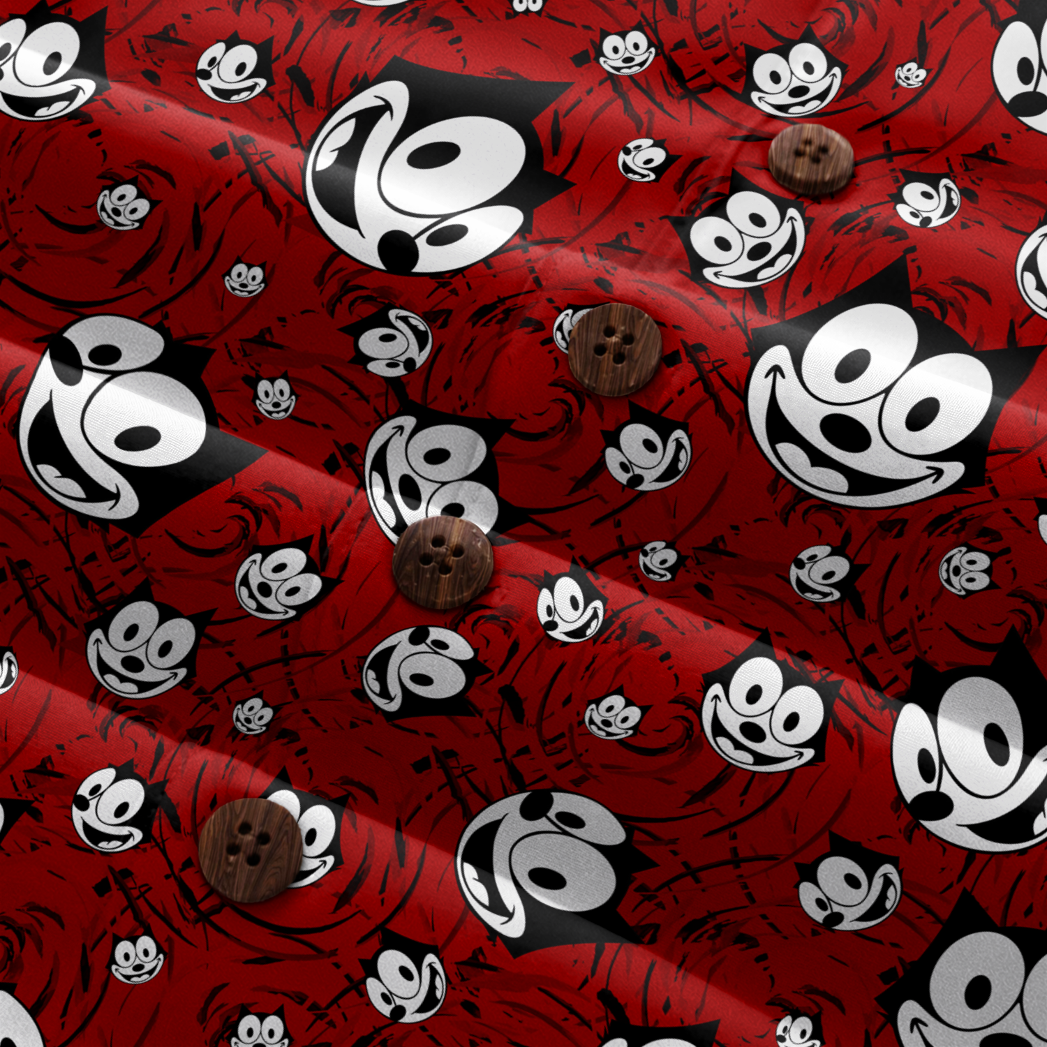 American Heritage Felix The Cat Hawaiian Shirt for Men