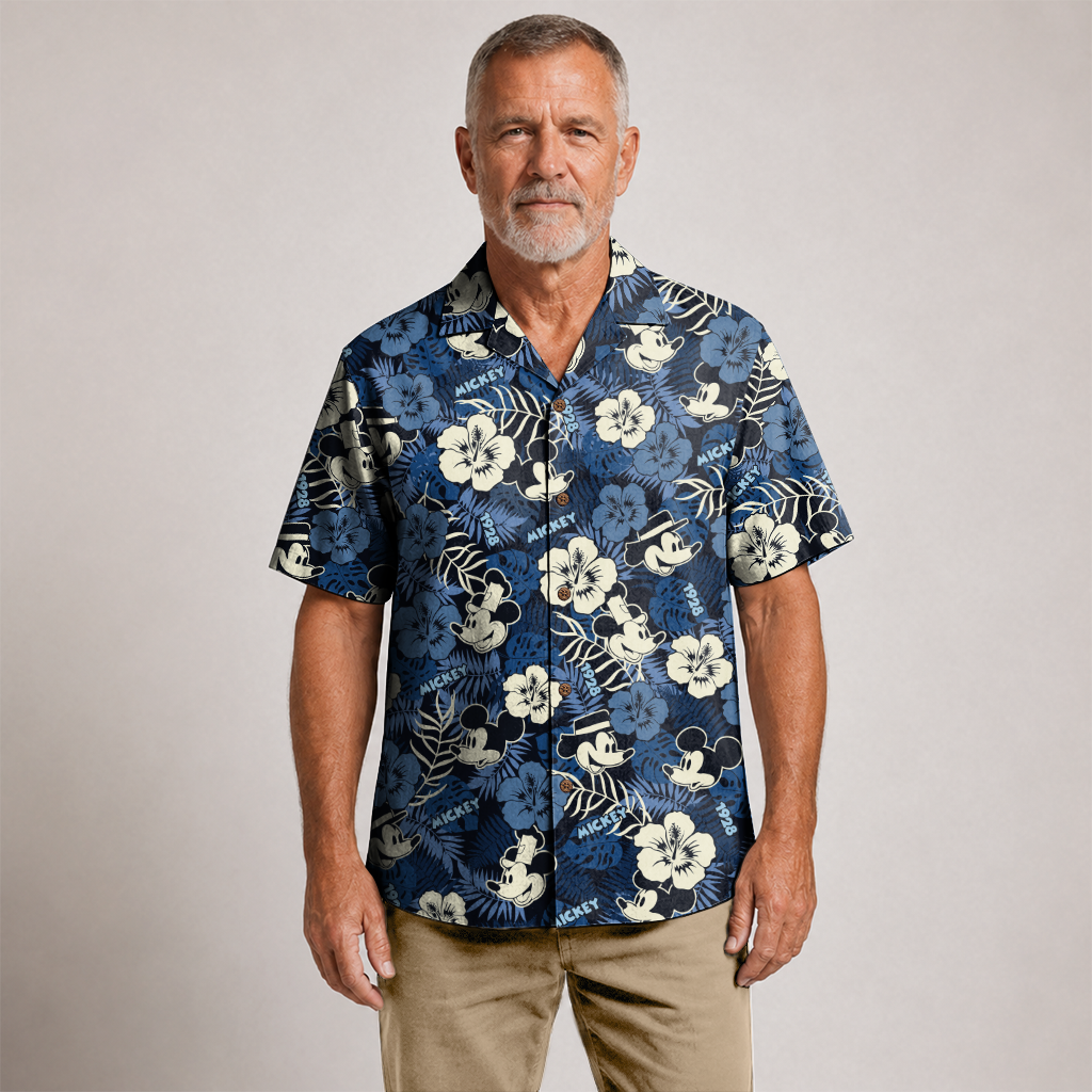 American Heritage Mickey 1928 Hawaiian Shirt for Men