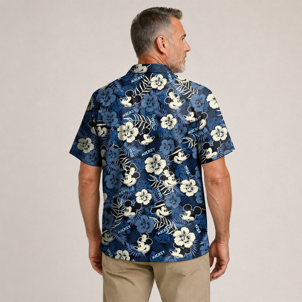 American Heritage Mickey 1928 Hawaiian Shirt for Men