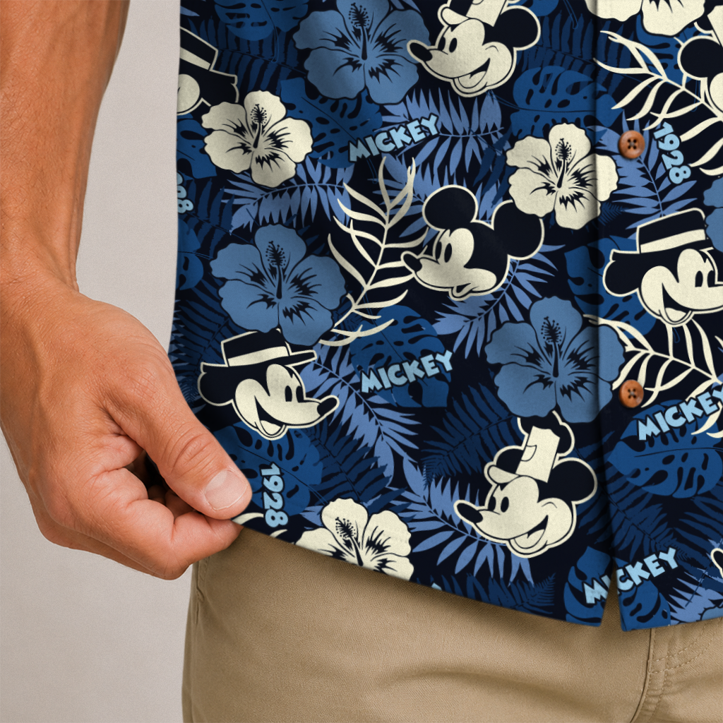 American Heritage Mickey 1928 Hawaiian Shirt for Men