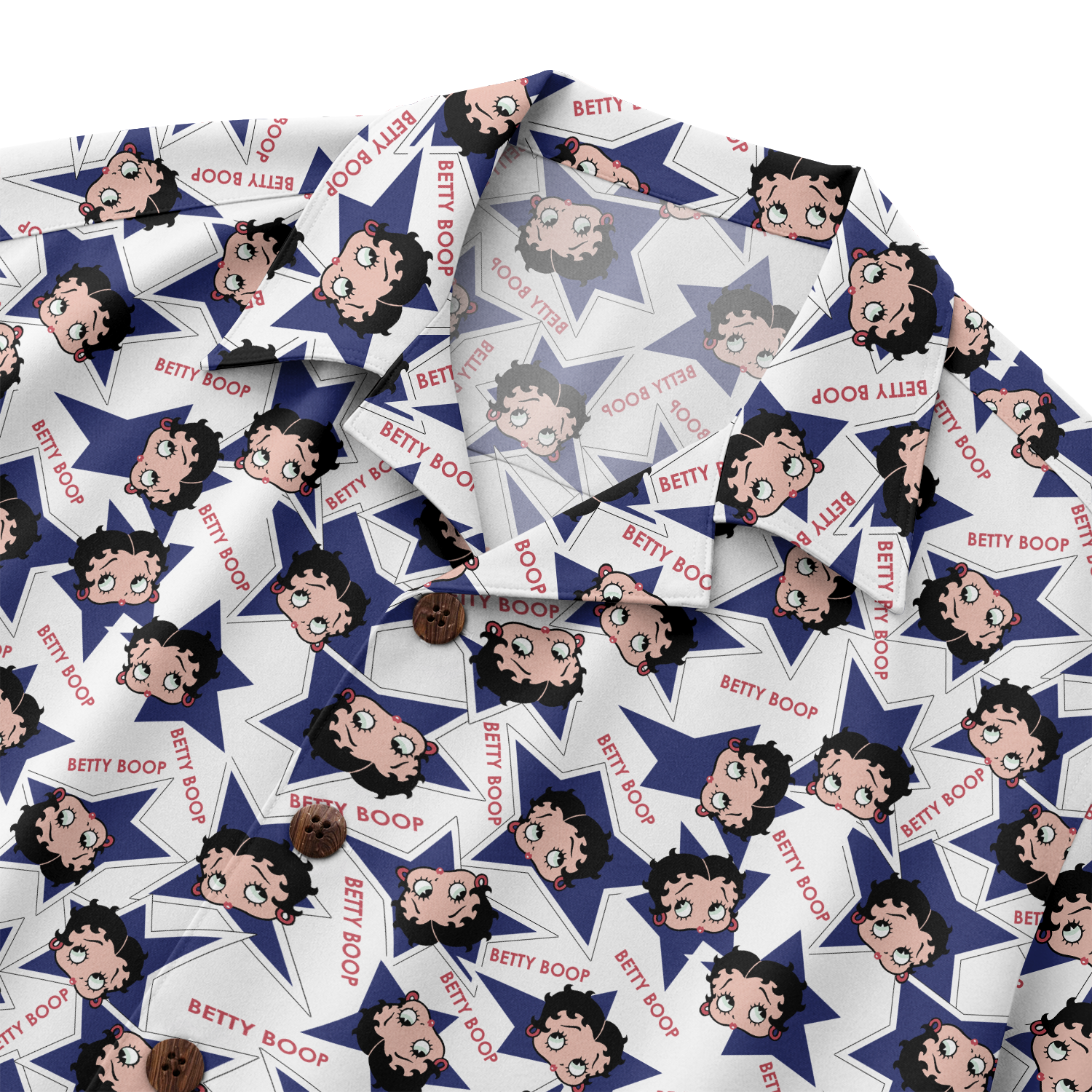 American Heritage Betty Boop Hawaiian Shirt for Men