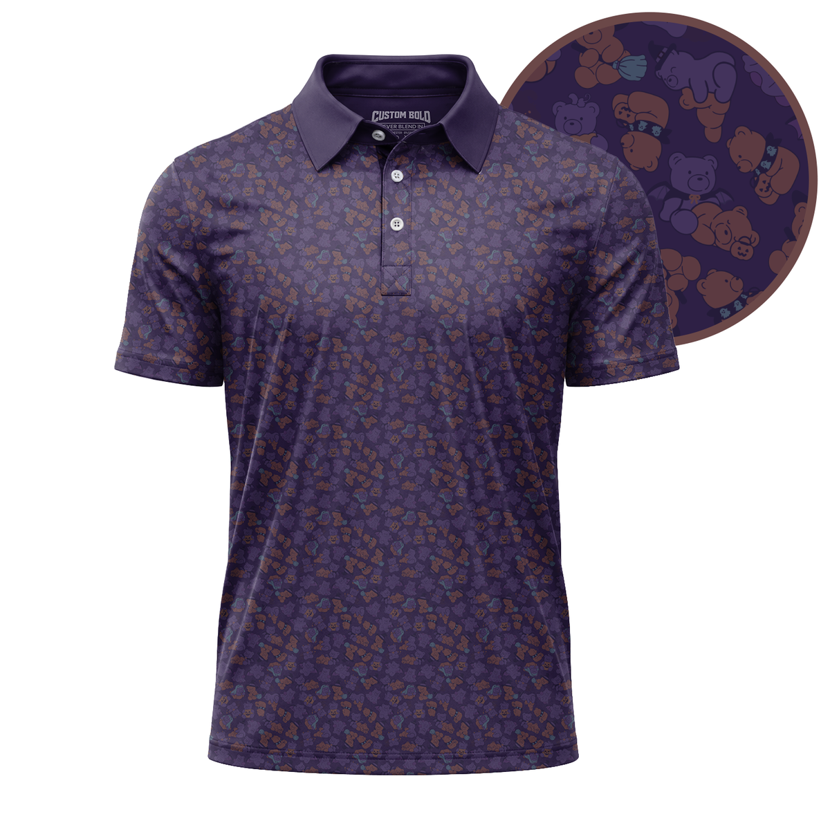 Halloween Golf Polo Shirt