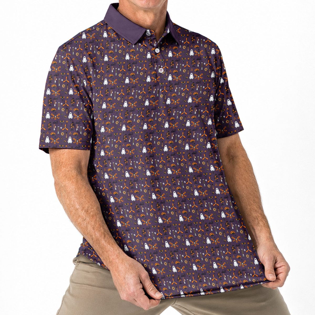 Halloween Golf Polo Shirt