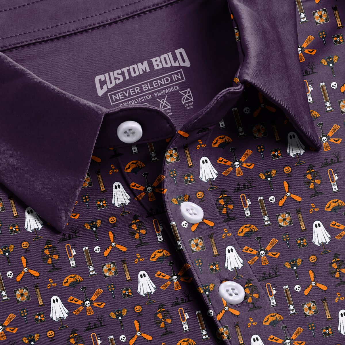 Halloween Golf Polo Shirt