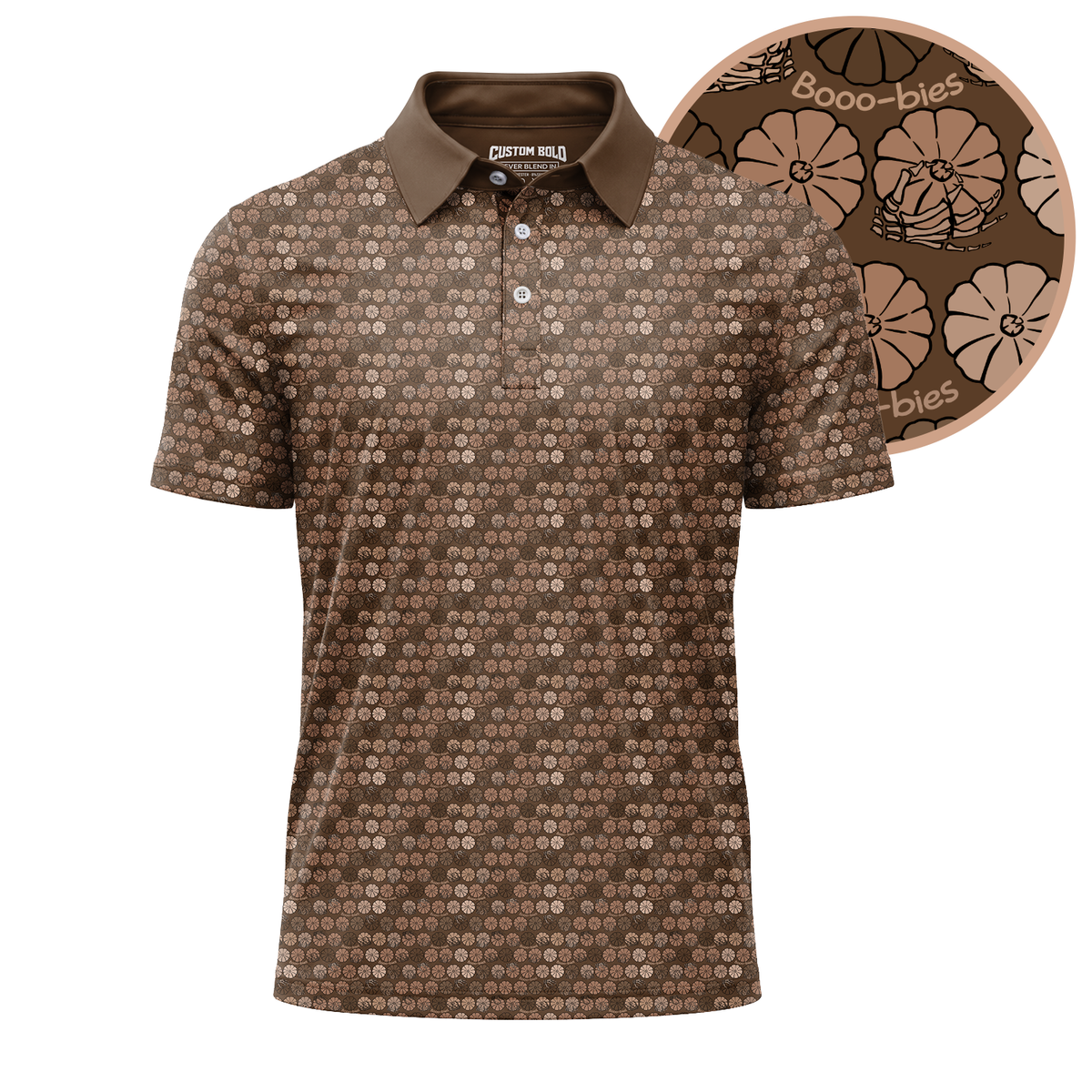 Halloween Golf Polo Shirt