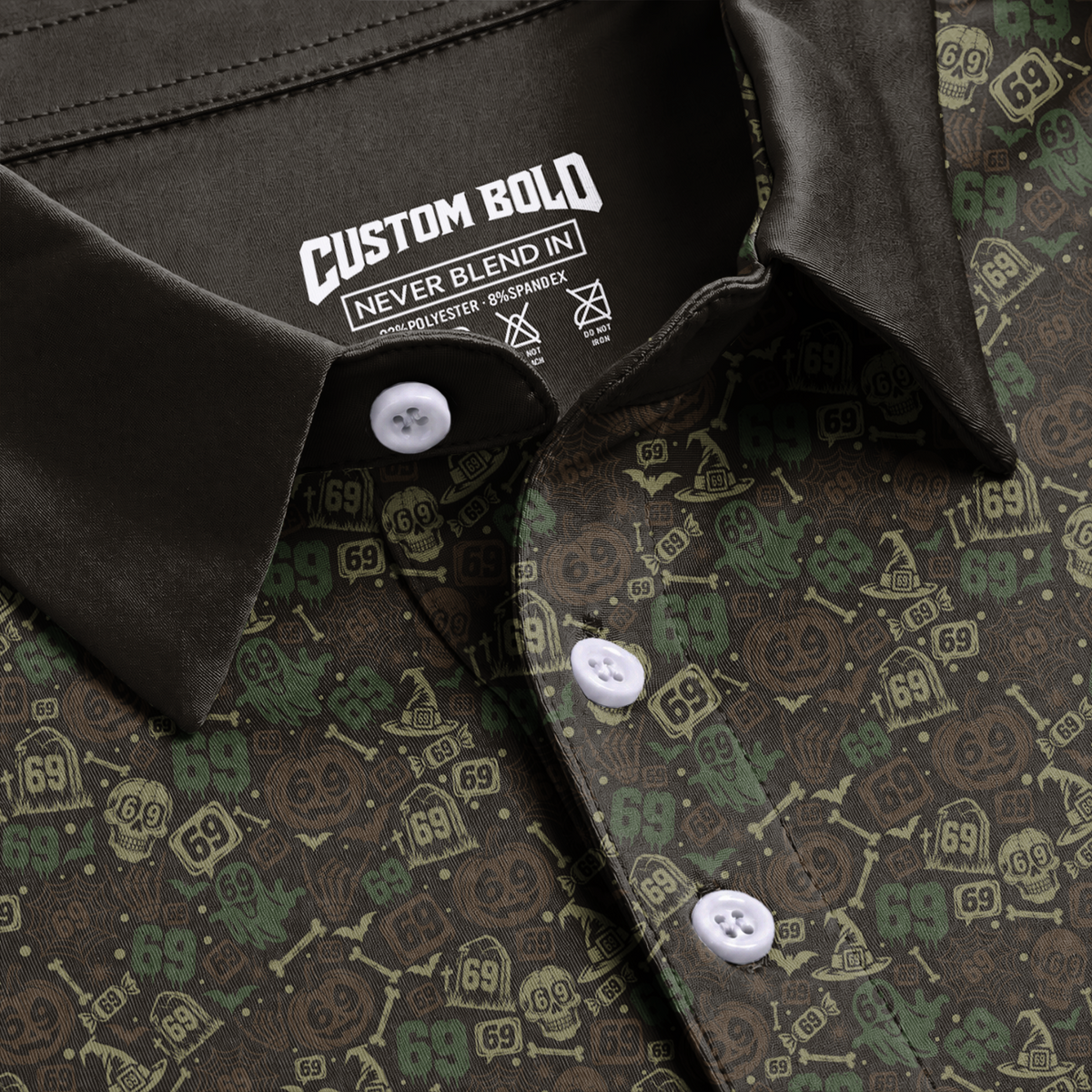 Halloween Golf Polo Shirt