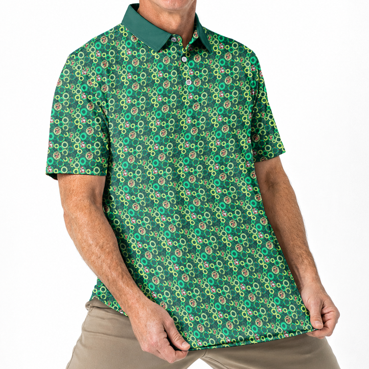 Christmas Golf Polo Shirt
