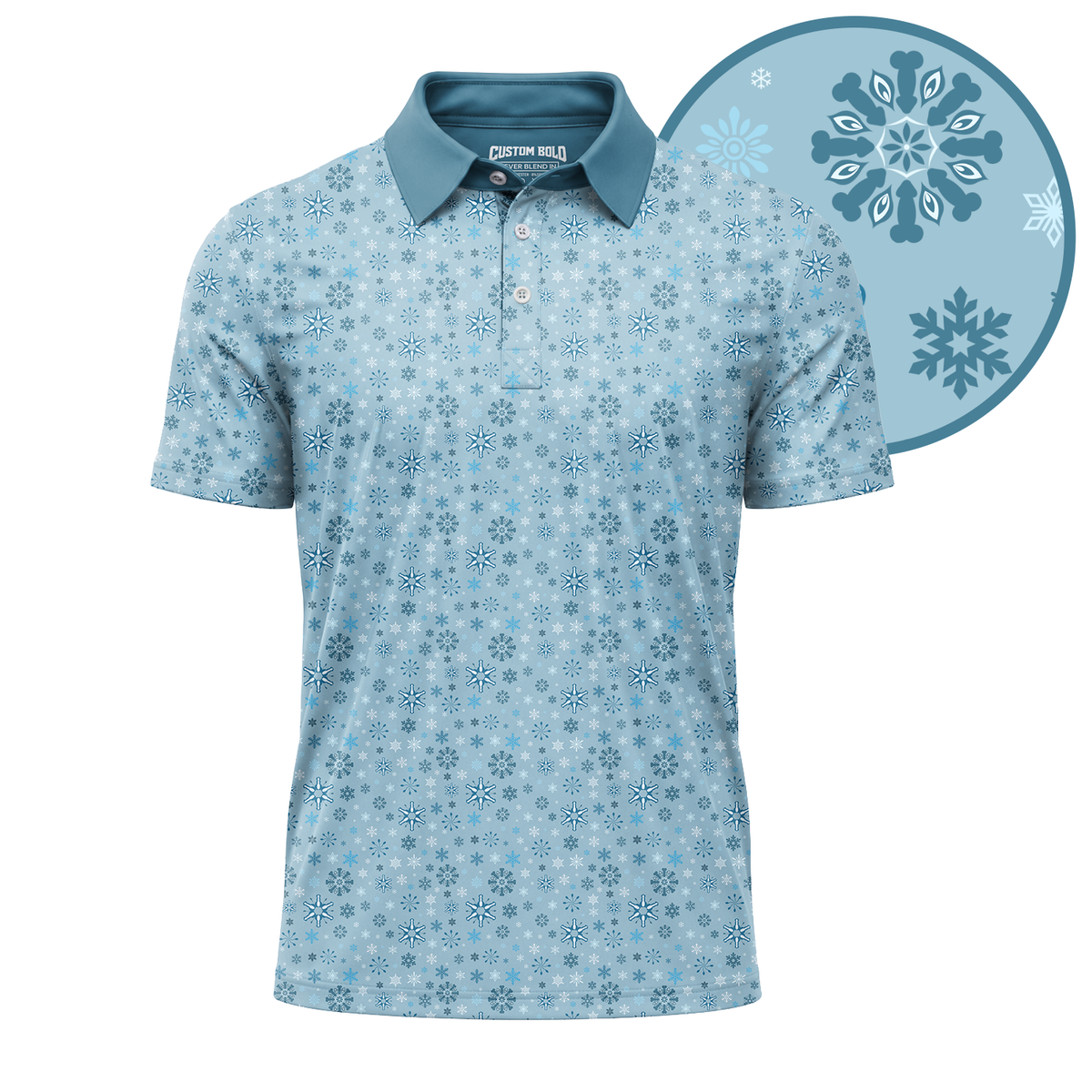 Christmas Golf Polo Shirt
