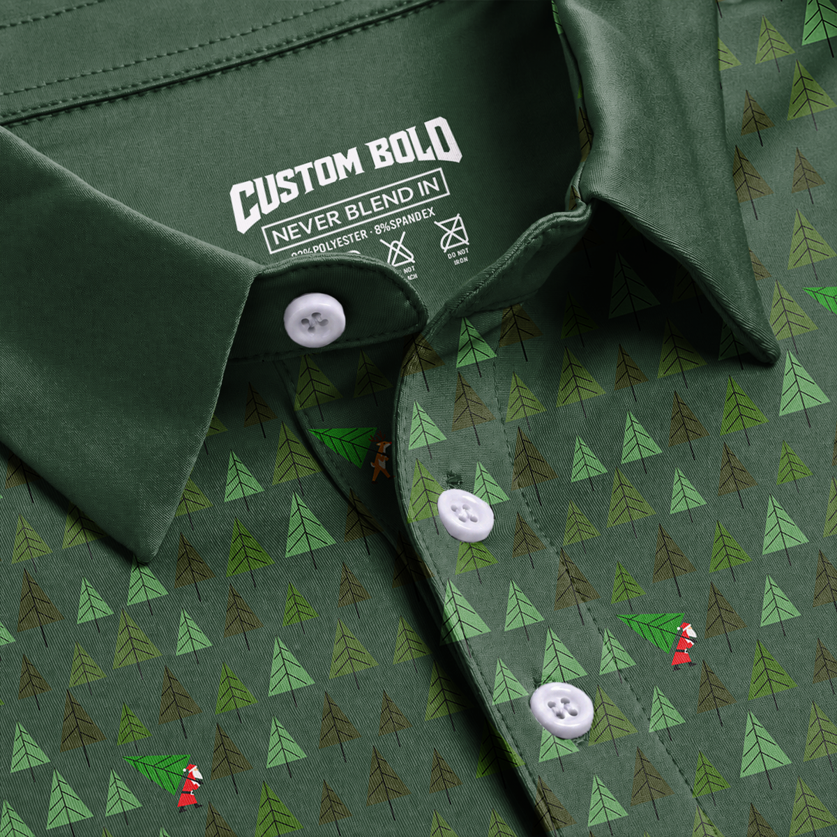Christmas Golf Polo Shirt
