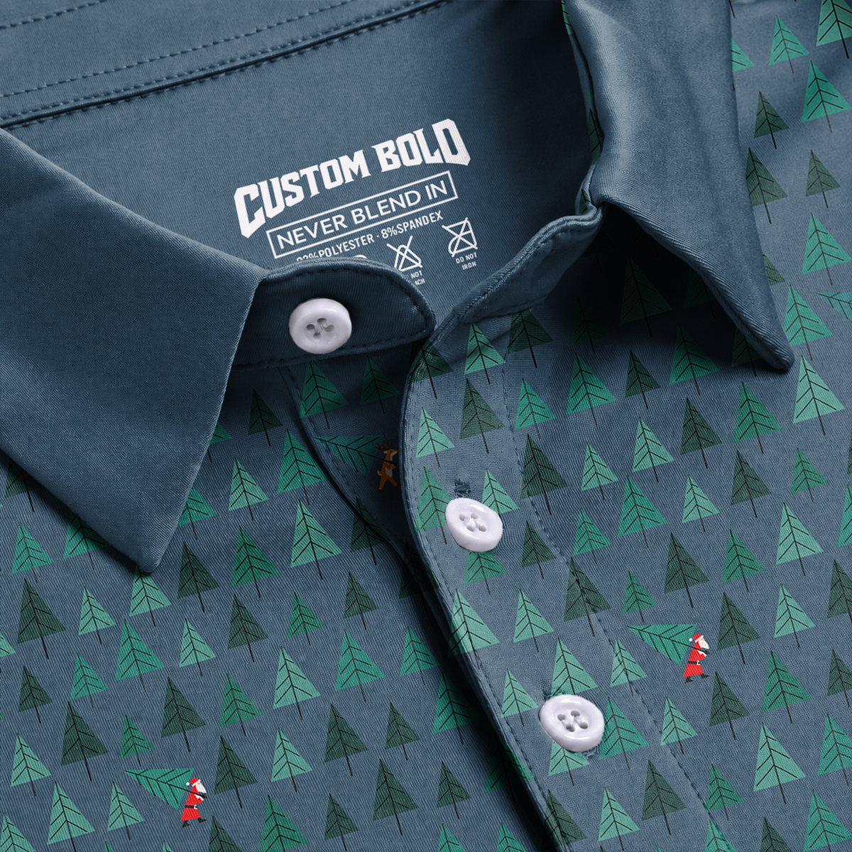 Christmas Golf Polo Shirt