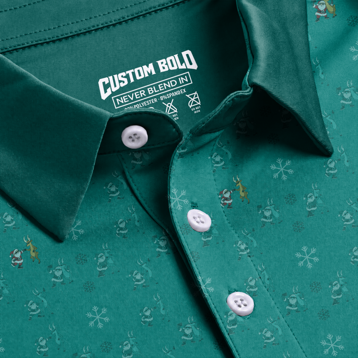 Christmas Golf Polo Shirt