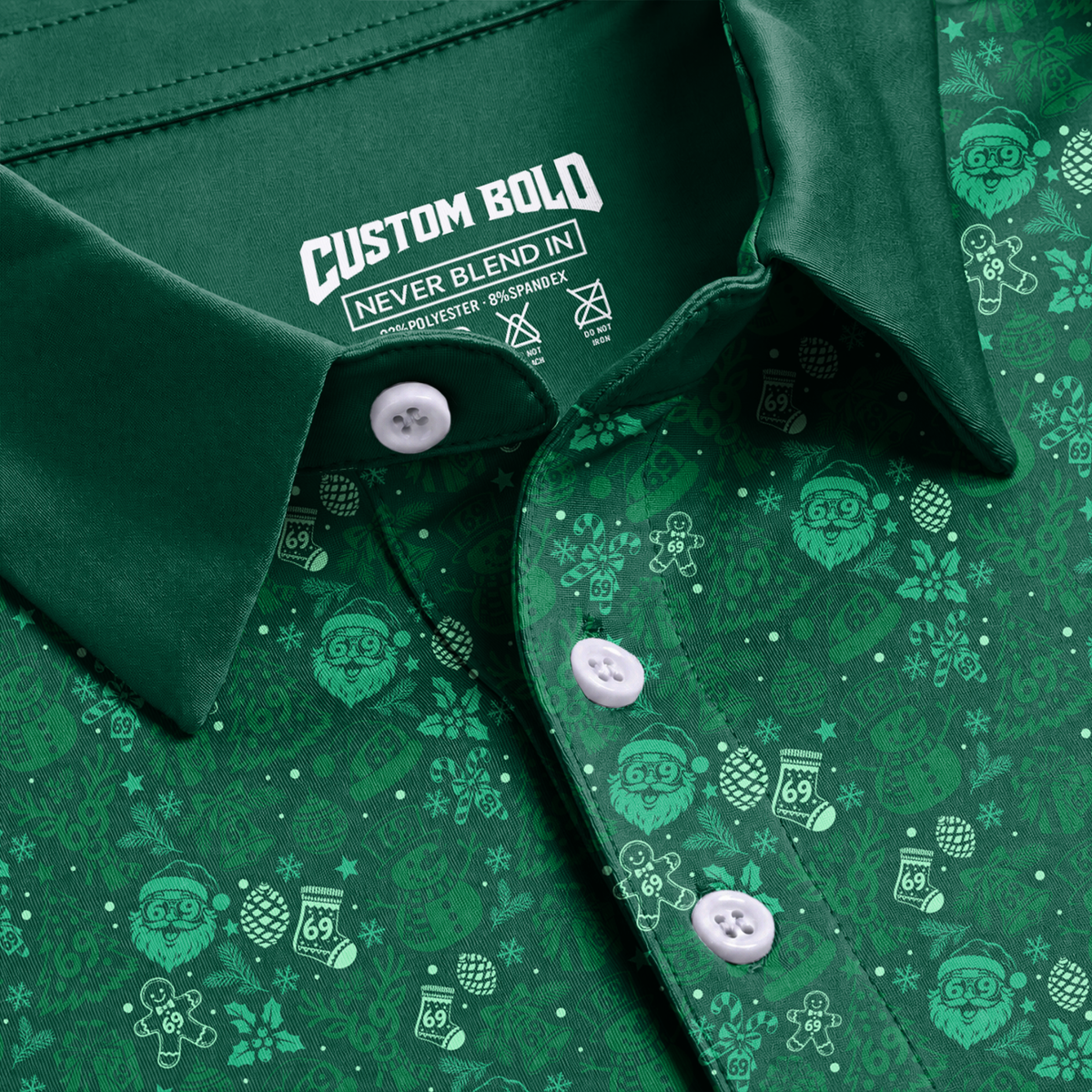 Christmas Golf Polo Shirt