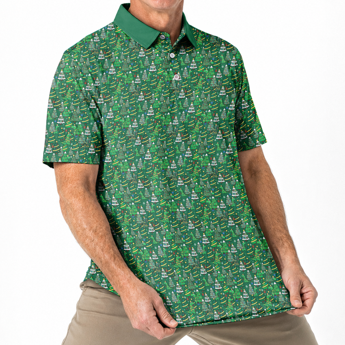 Christmas Golf Polo Shirt