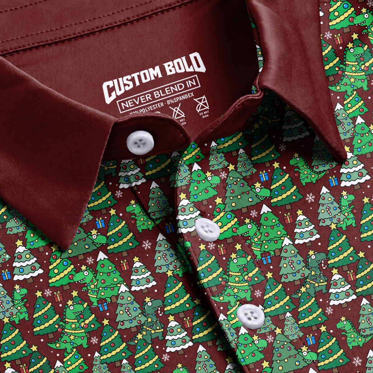Christmas Golf Polo Shirt