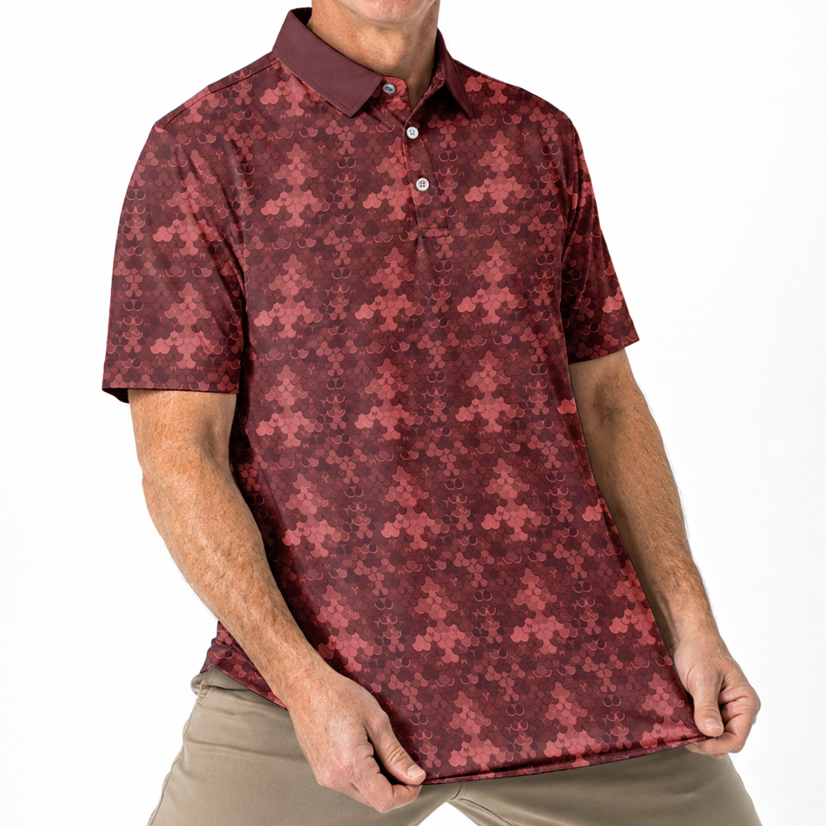 Christmas Golf Polo Shirt