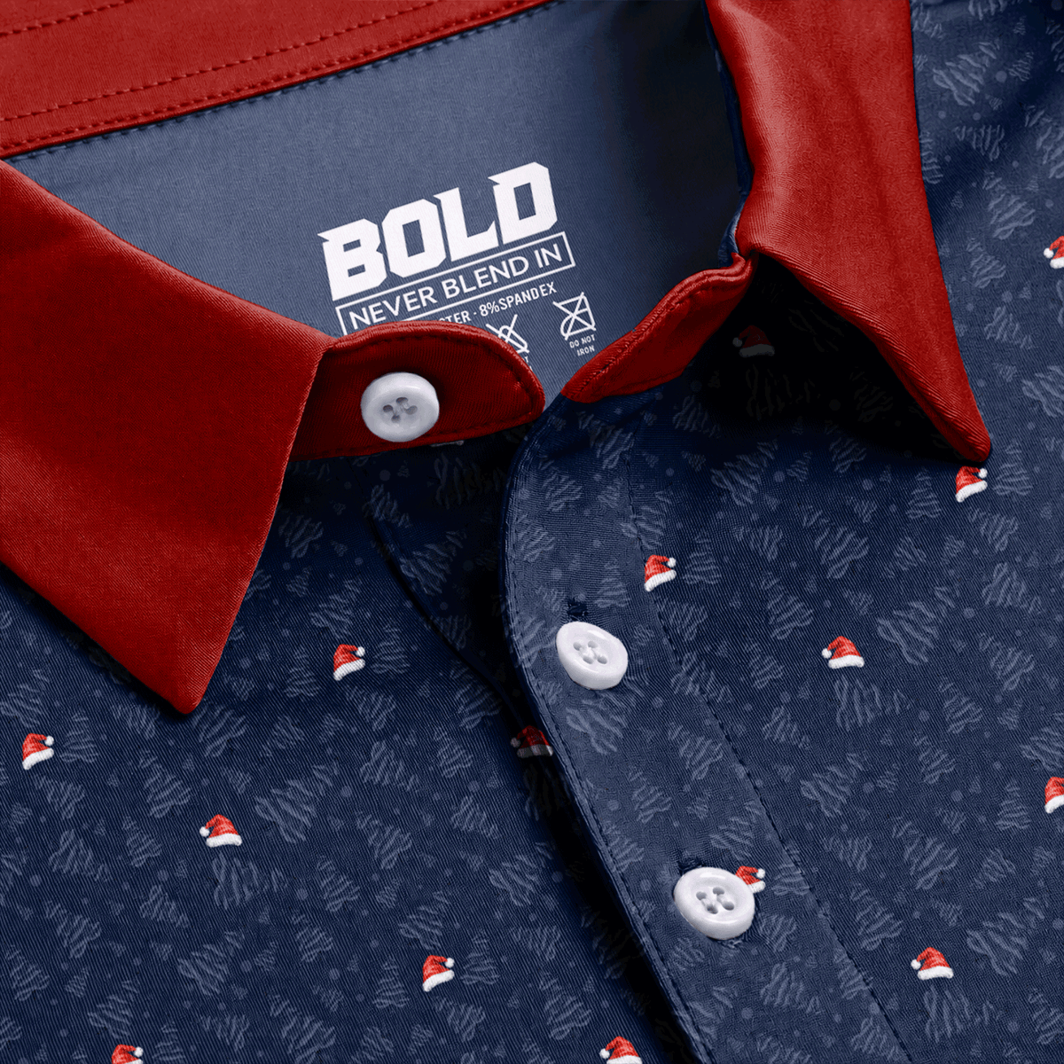 Santa in the Woods - Navy