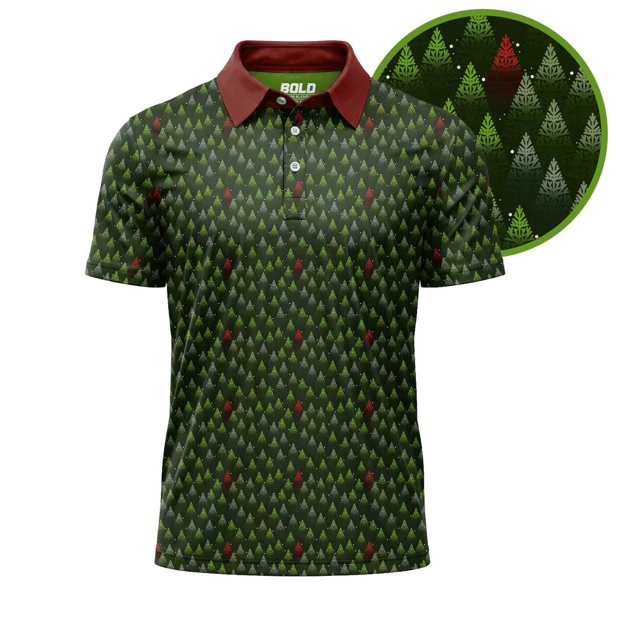 Deck the Fairway - Forest Green