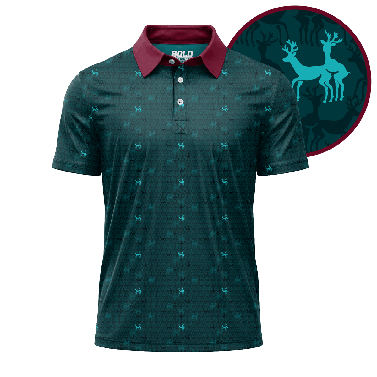 Oh Deer! - Teal