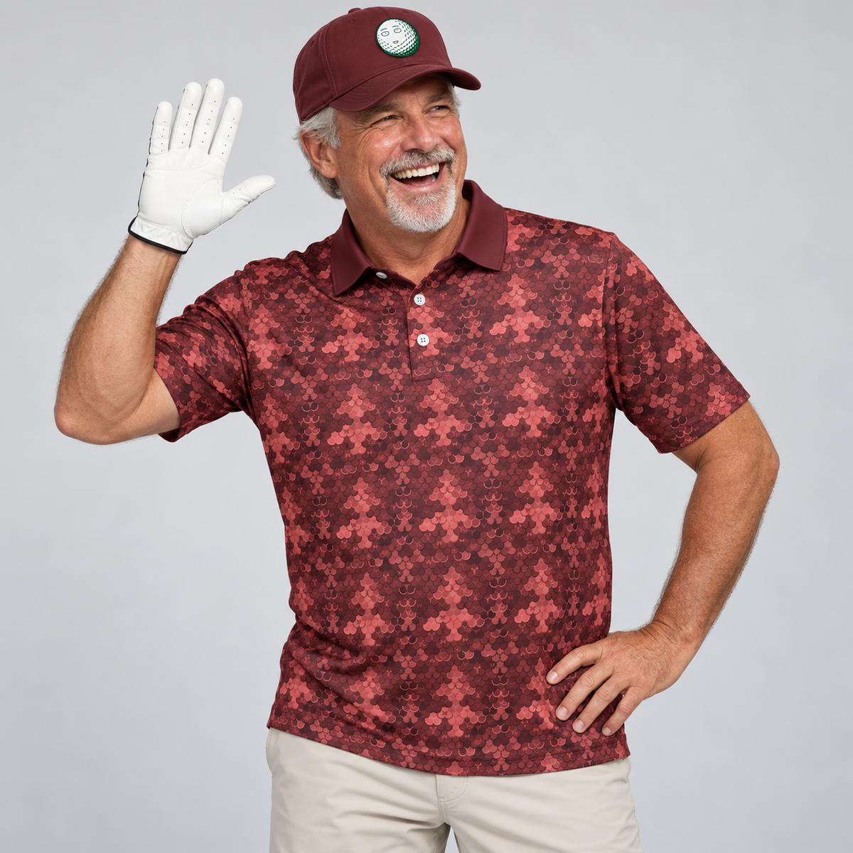 Merry Cheekmas – Burgundy