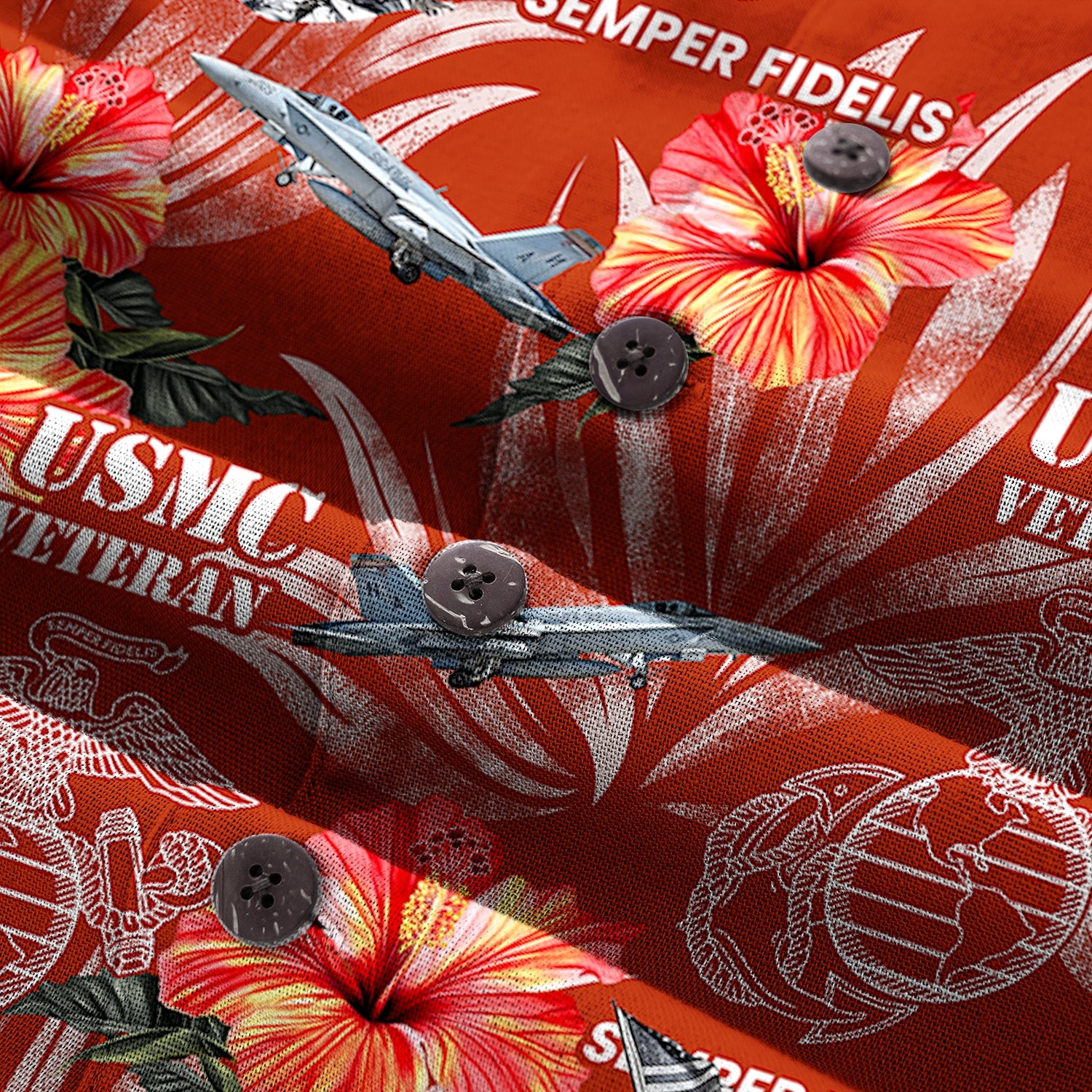 US MARINE VETERAN 250th Years Of Service Hawaiian Shirt
