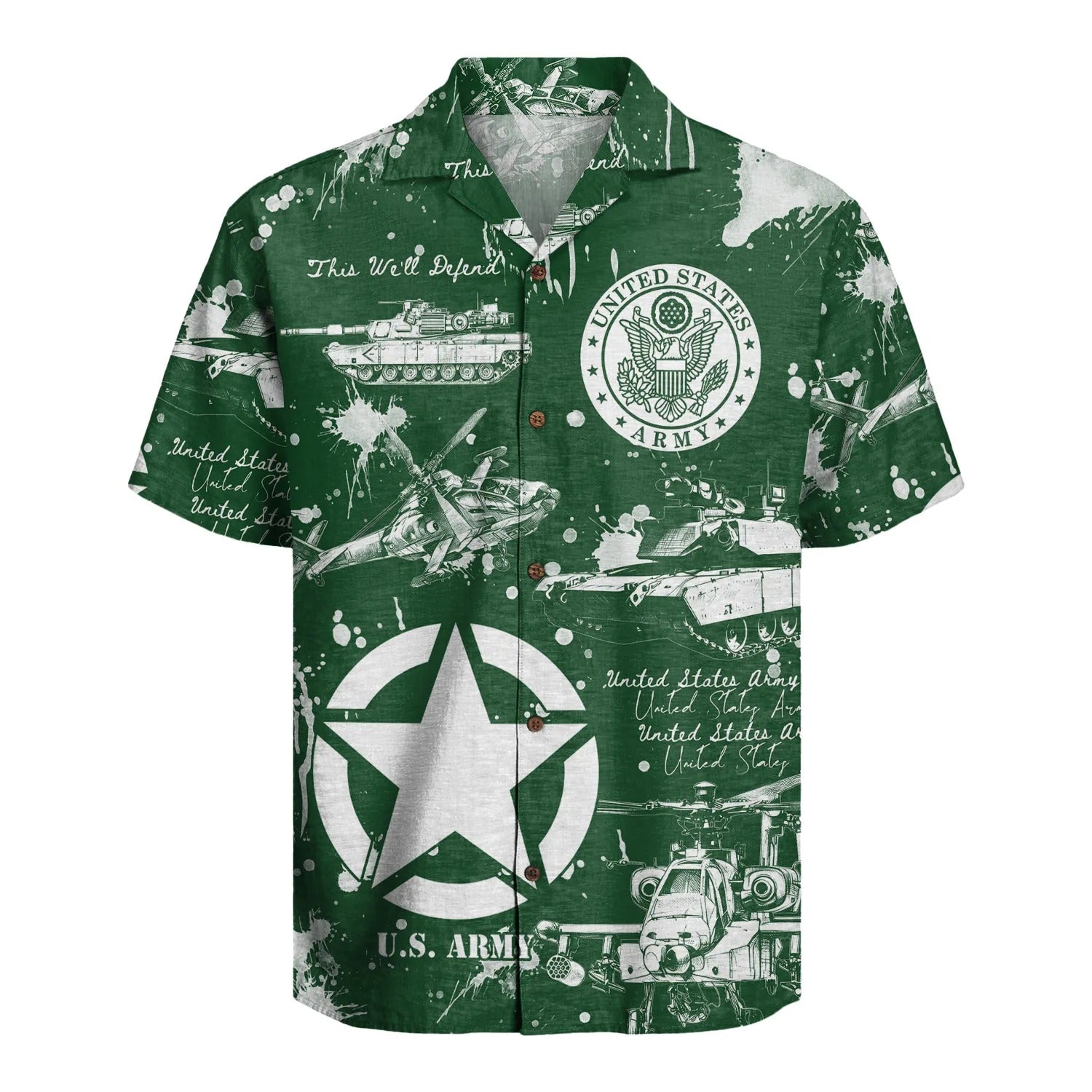 US ARMY 250th Years Of Service Hawaiian Shirt