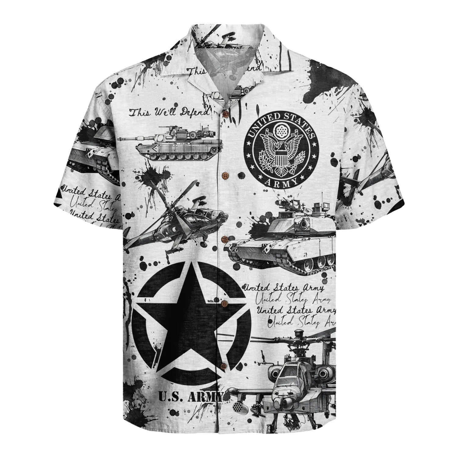 US ARMY 250th Years Of Service Hawaiian Shirt