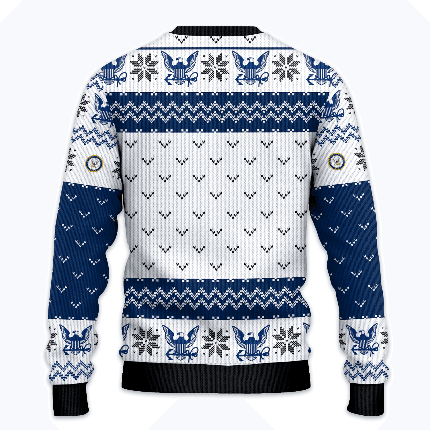 US NAVY 250th Years Of Service All-over-print Sweater