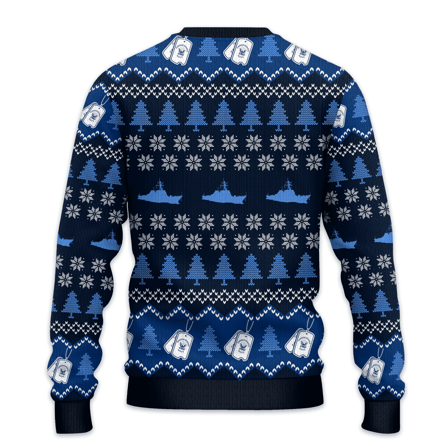 US NAVY 250th Years Of Service All-over-print Sweater