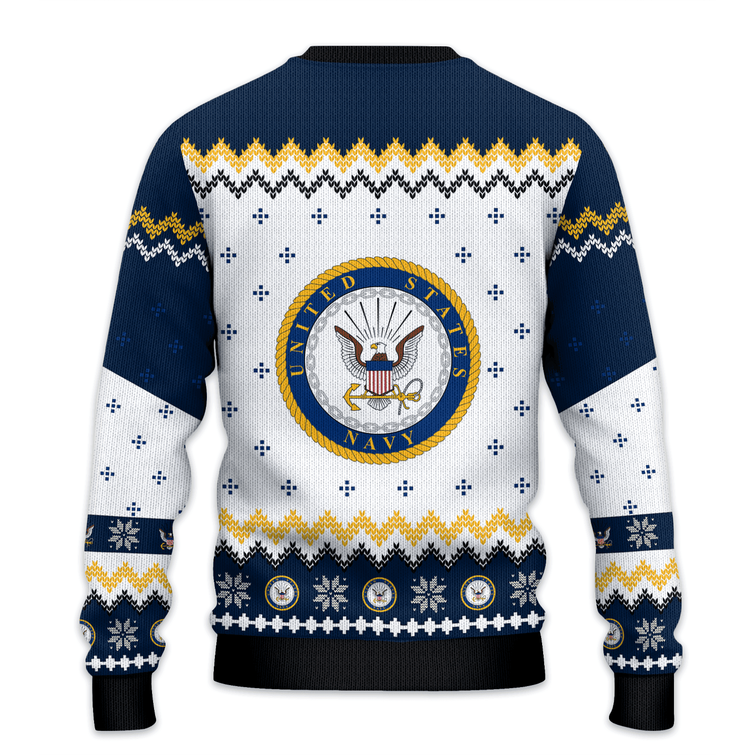 US NAVY 250th Years Of Service All-over-print Sweater