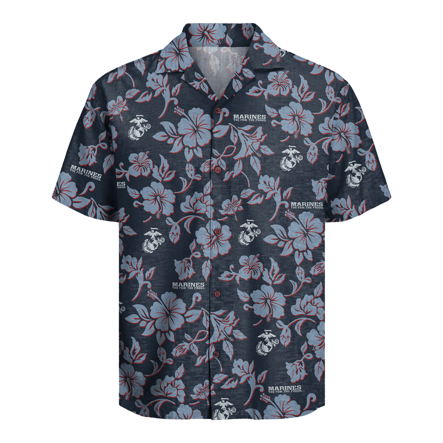 US Marine Corps 250th Years Of Service Hawaiian Shirt