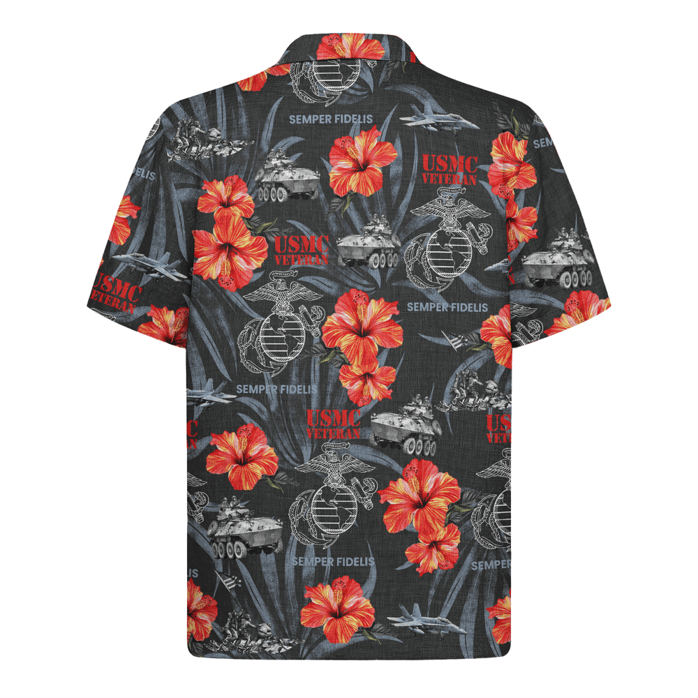 US MARINE VETERAN 250th Years Of Service Hawaiian Shirt
