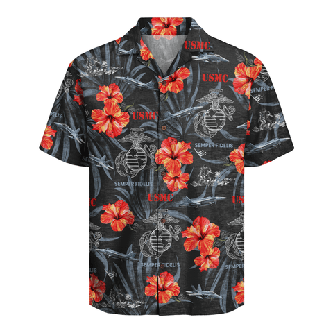 US MARINE 250th Years Of Service Hawaiian Shirt